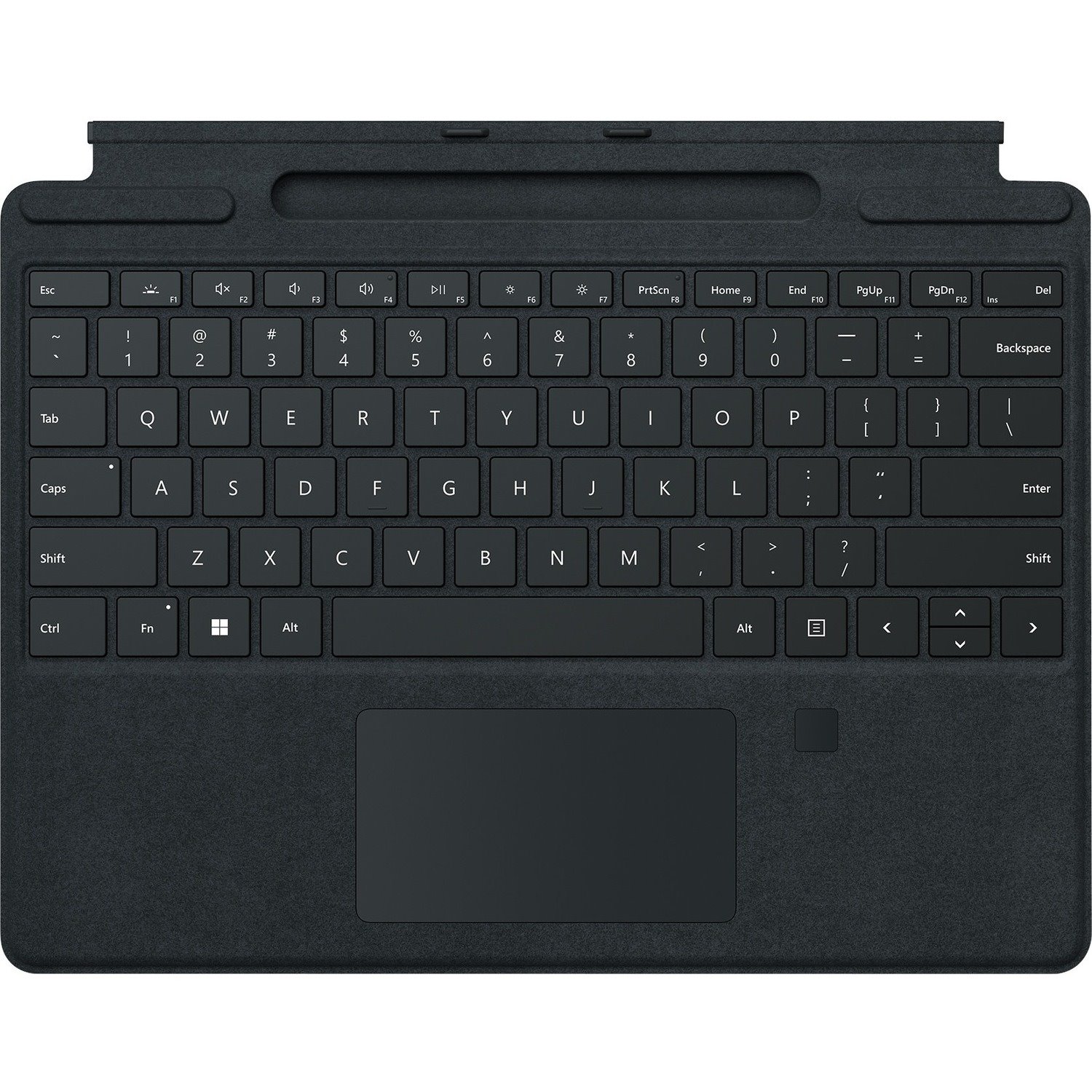 Microsoft Signature Keyboard/Cover Case for 33 cm (13") Microsoft Surface Pro X, Surface Pro 8 Tablet - Black