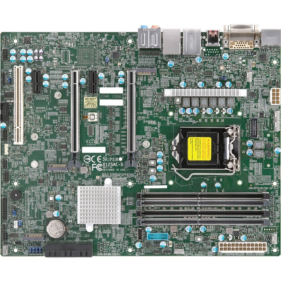 Supermicro X12SAE-5 Workstation Motherboard - Intel W480 Chipset - Socket LGA-1200 - ATX