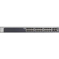 Netgear ProSafe XS728T 28 Ports Manageable Ethernet Switch - 10 Gigabit Ethernet - 10GBase-T, 10GBase-X