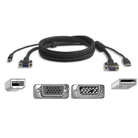 Belkin OmniView Pro Series Plus USB KVM Cable