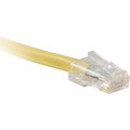 ENET Cat6 Yellow 15 Foot Non-Booted (No Boot) (UTP) High-Quality Network Patch Cable RJ45 to RJ45 - 15Ft