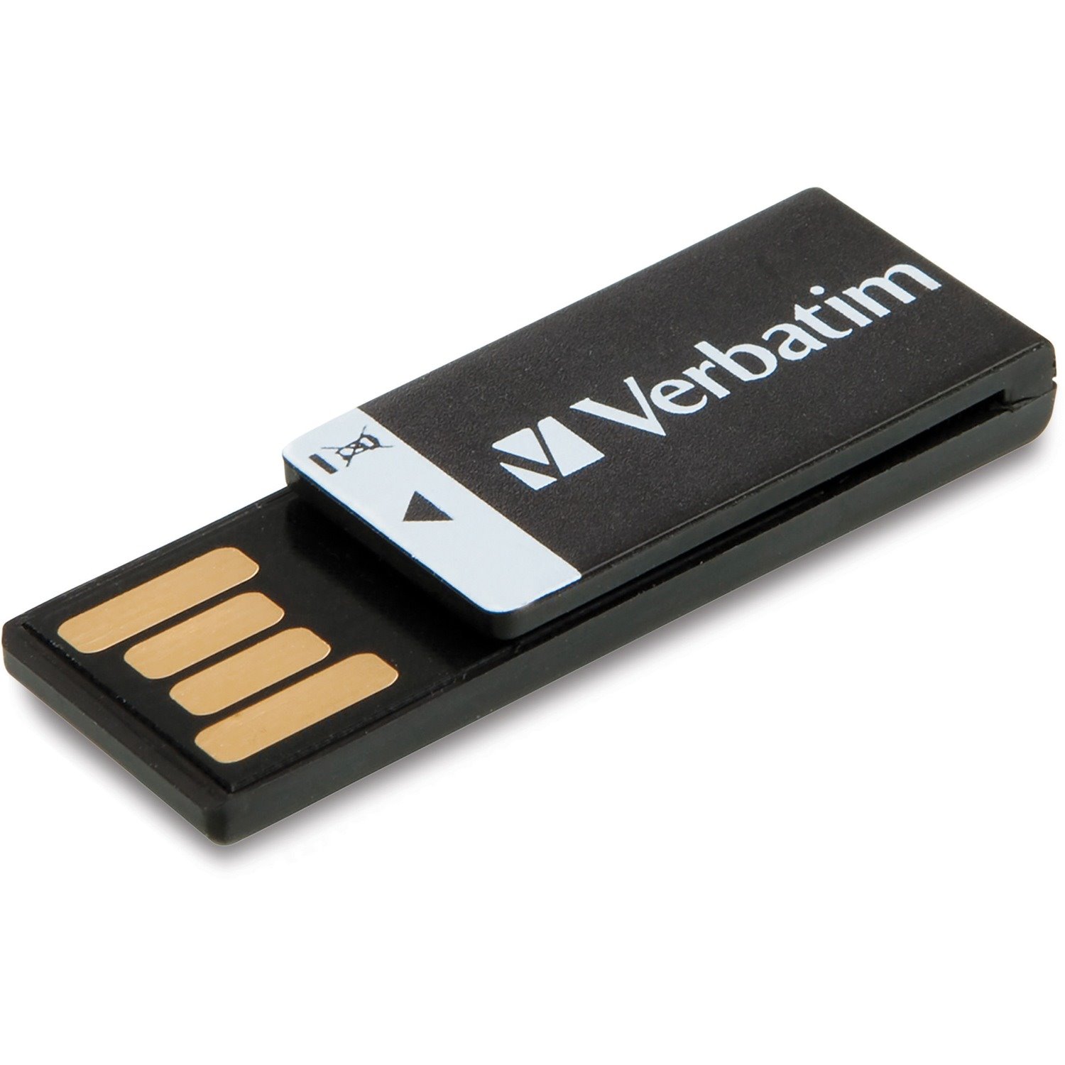 16GB Clip-it USB Flash Drive - Black