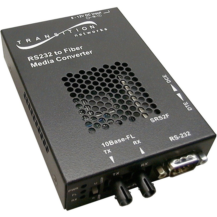 Transition Networks RS232 Copper to Fiber Media Converter