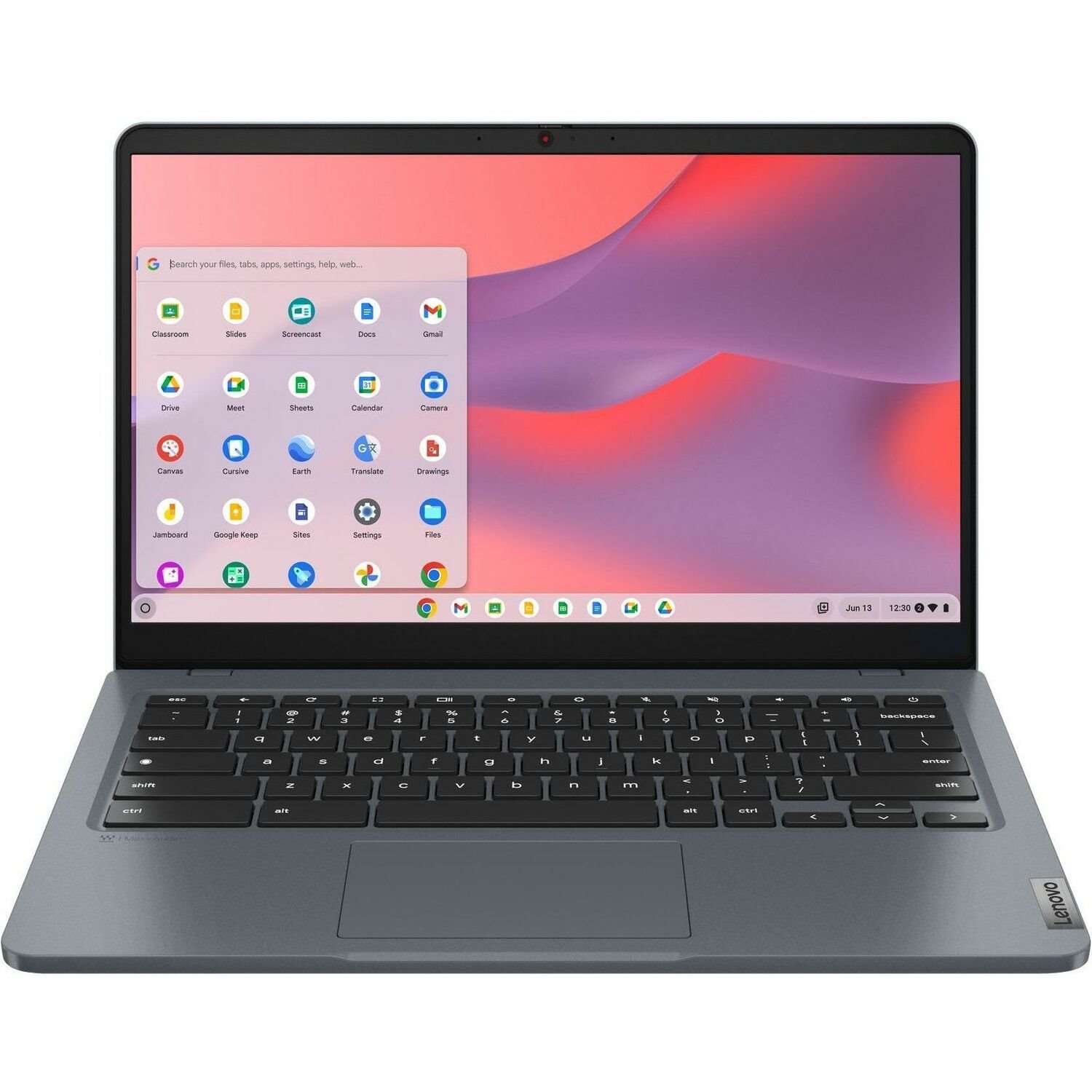 Lenovo 14e Chromebook Gen 3 82W60000CF 14" Chromebook - HD - Intel N-Series N100 - 4 GB - 32 GB Flash Memory - French, English Keyboard - Storm Gray