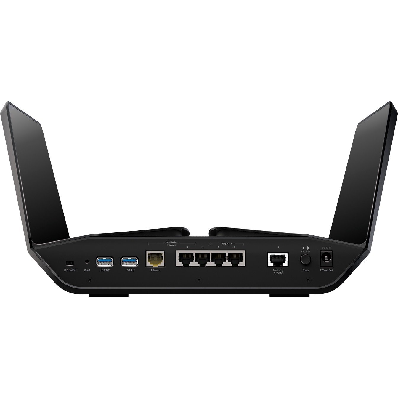 Netgear Nighthawk RAX200 Wi-Fi 6 IEEE 802.11ax Ethernet Wireless Router