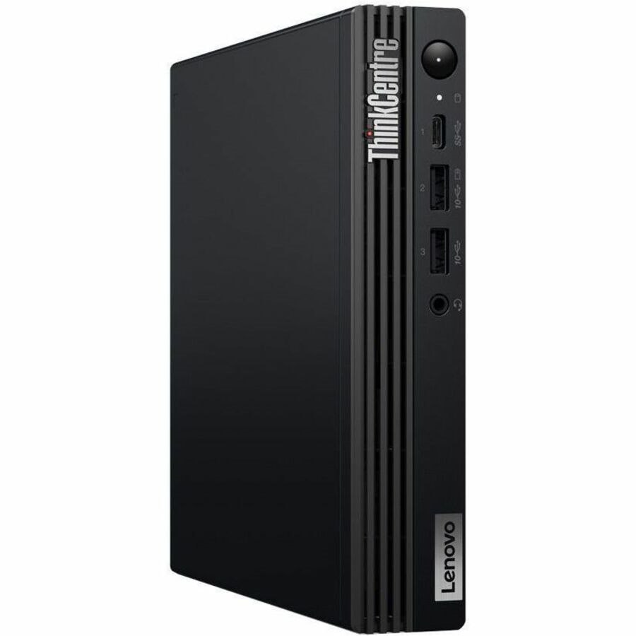 Lenovo ThinkCentre M70q Gen 5 12TD002CAU Desktop Computer - Intel Core i7 14th Gen i7-14700T - 32 GB - 512 GB SSD - Tiny - Black