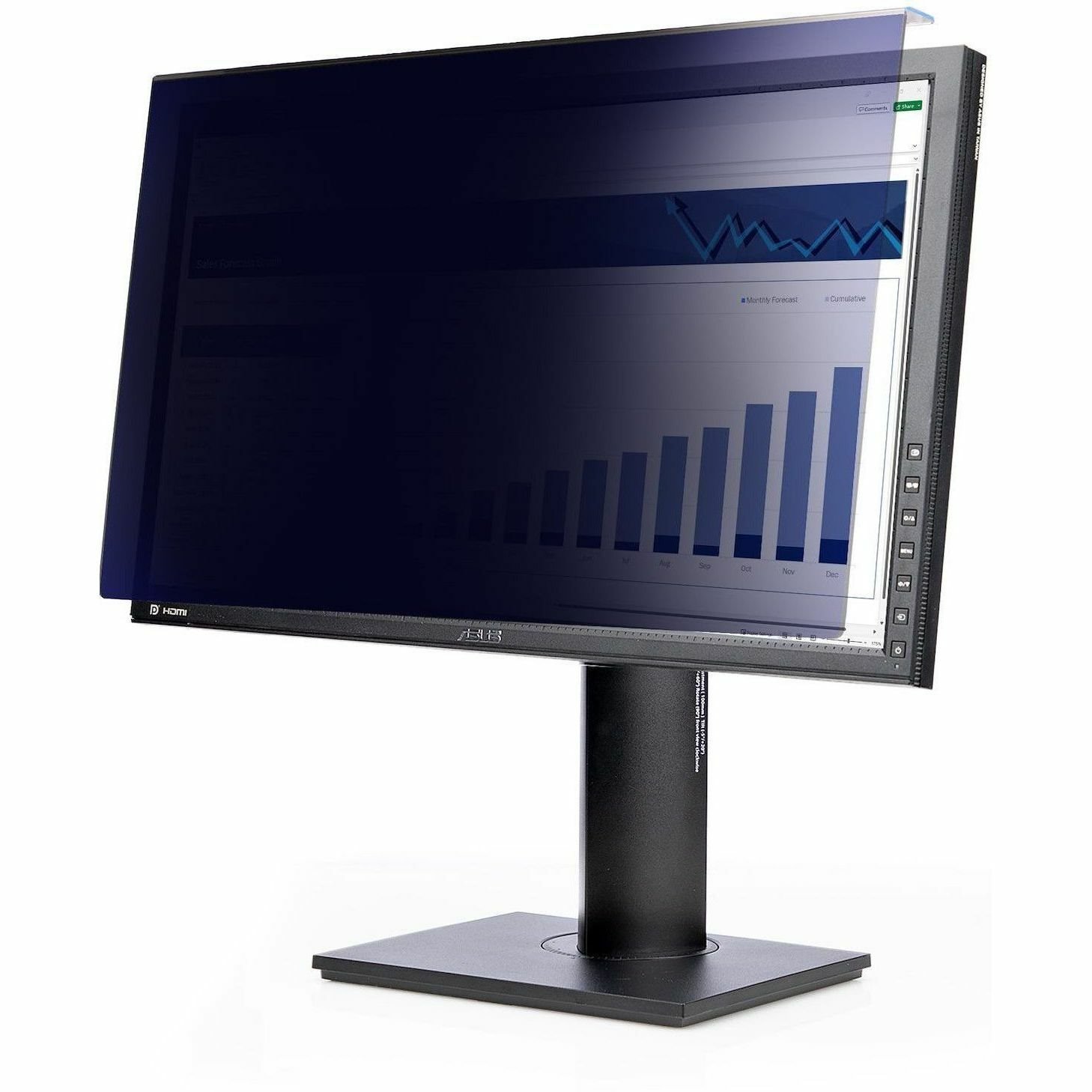 StarTech.com 24-inch 16:10 Computer Monitor Privacy Screen, Hanging Acrylic Filter, Monitor Screen Protector/Shield, +/- 30 Deg., Glossy