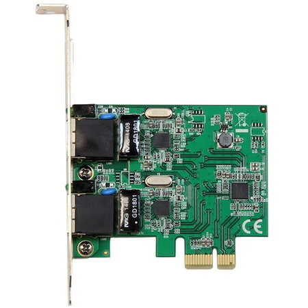 StarTech.com Dual Port Gigabit PCI Express Server Network Adapter Card - PCIe NIC