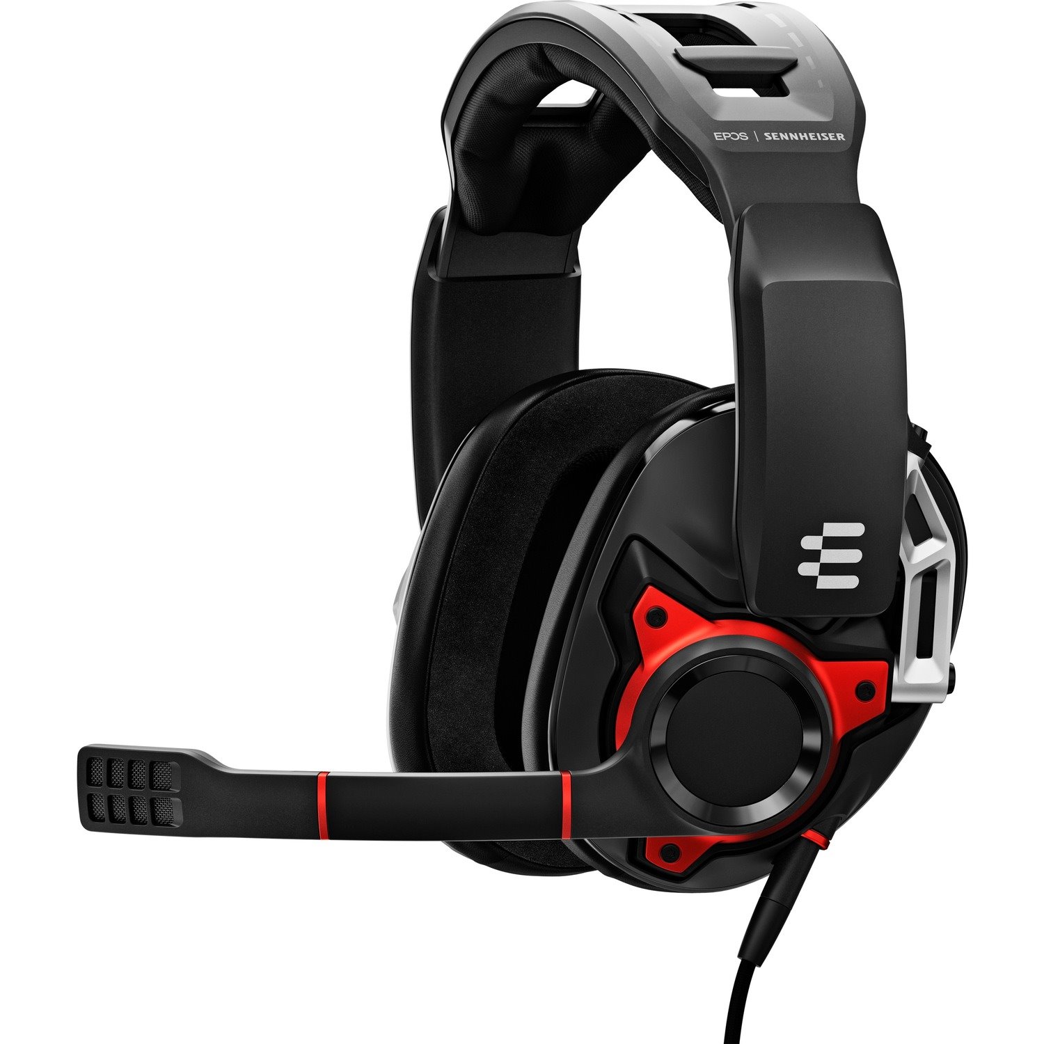 EPOS GSP 600 Wired Over-the-head Stereo Gaming Headset - Black, Red