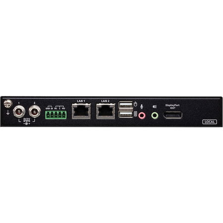 ATEN 1-Local/Remote Share Access Single Port 4K DisplayPort KVM over IP Switch