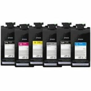 Epson UltraChrome PRO6 T53E Original High Yield Inkjet Ink Cartridge - Color - 6 Pack