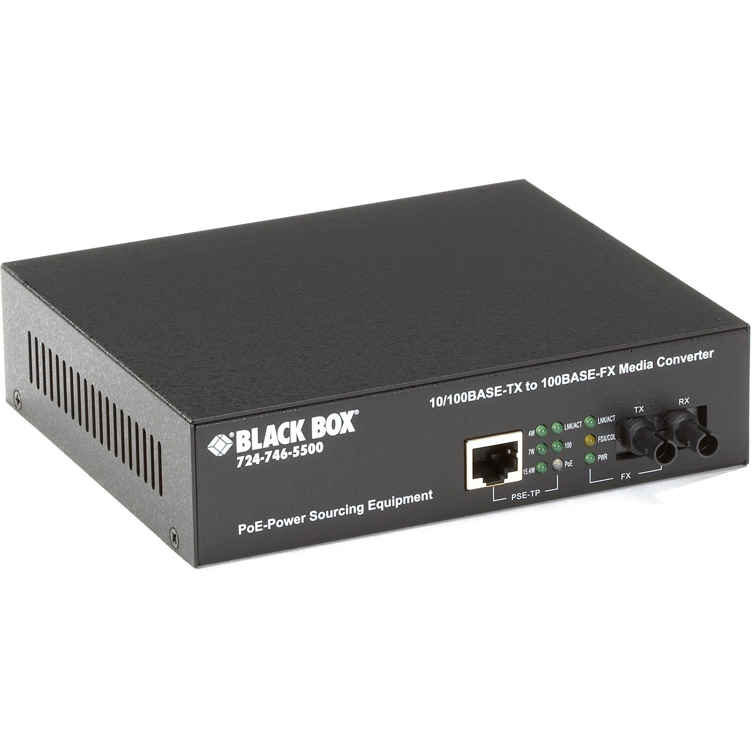 Black Box PoE PSE Media Converter