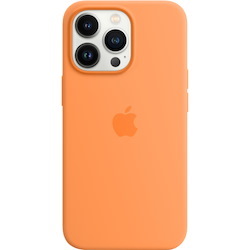 Apple Silicone Case for Apple iPhone 13 Pro Smartphone - Marigold