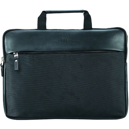MOBILIS Vintage Carrying Case (Briefcase) for 27.9 cm (11") to 35.6 cm (14") Notebook - Black