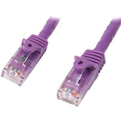 StarTech.com 7m Purple Cat5e Patch Cable with Snagless RJ45 Connectors - Long Ethernet Cable - 7 m Cat 5e UTP Cable