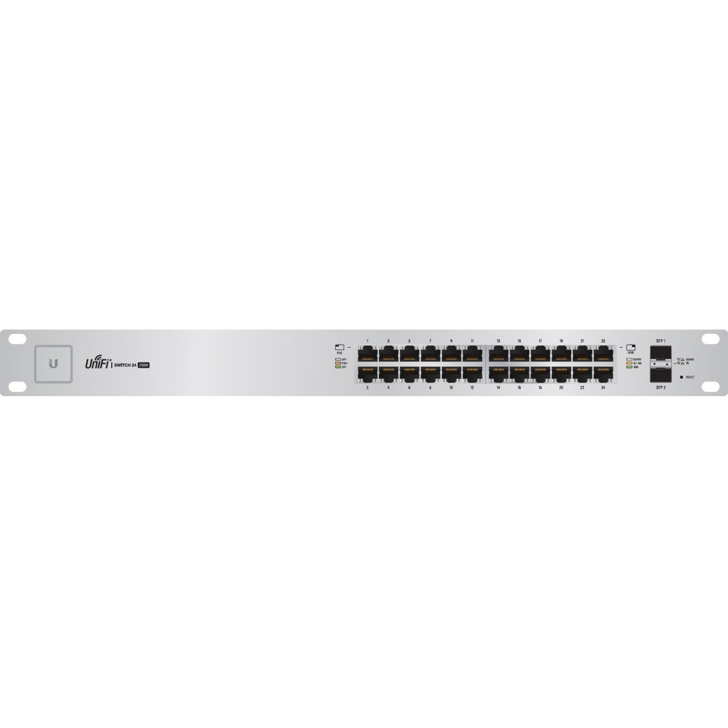 Ubiquiti UniFi US-24-250W 24 Ports Manageable Ethernet Switch - 10/100/1000Base-T, 1000Base-X