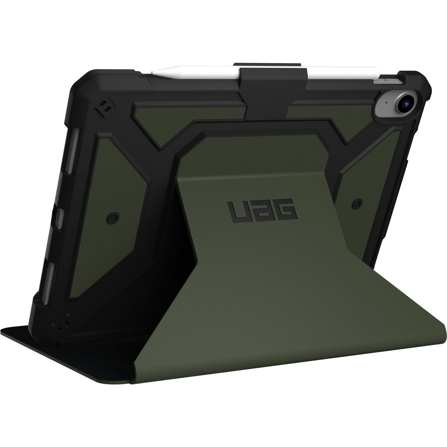 Urban Armor Gear Metropolis SE Rugged Carrying Case (Folio) for 10.9" Apple iPad (2022) Tablet - Olive