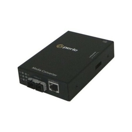 Perle S-110-S2SC40 Fast Ethernet Stand-Alone Media and Rate Converter