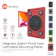 CTA Digital: Magnetic Splash-Proof Case with Metal Mounting Plates for iPad 7th & 8th Gen 10.2?, iPad Air 3 & iPad Pro 10.5?, Red