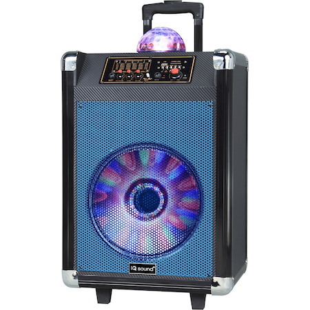 Supersonic Portable Bluetooth Speaker System - 30 W RMS - Blue