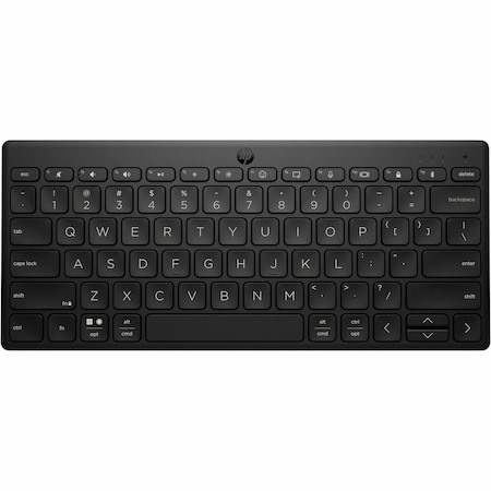 HP 355 Rugged Keyboard - Wireless Connectivity - Black