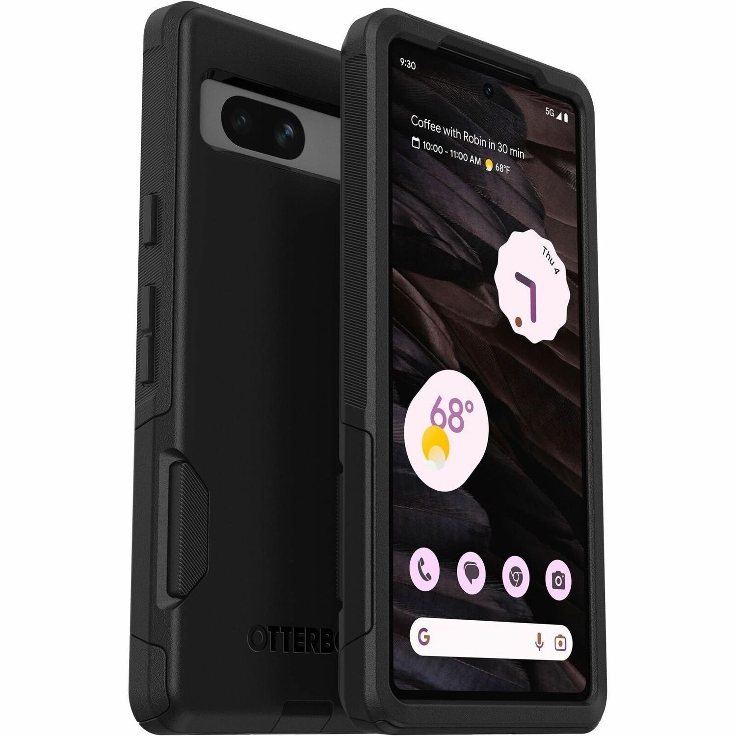 OtterBox Commuter Case for Google Pixel 7a Smartphone - Black