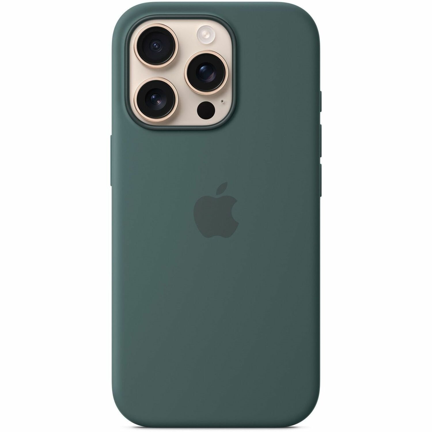 Apple iPhone 16 Pro Silicone Case with MagSafe - Lake Green