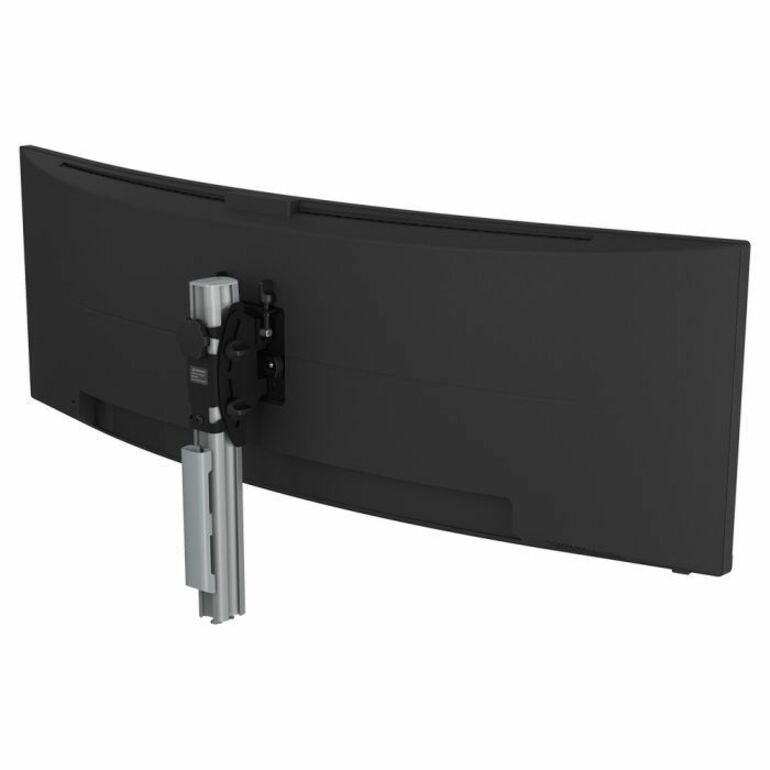 Atdec Mounting Post for Monitor, Curved Screen Display - Silver, Black