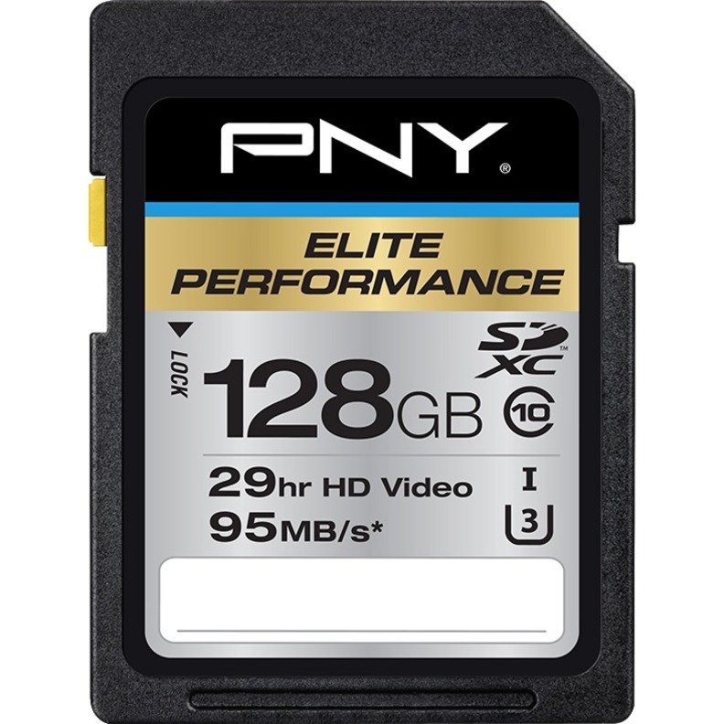 PNY Elite Performance 128 GB Class 10/UHS-I (U3) SDXC