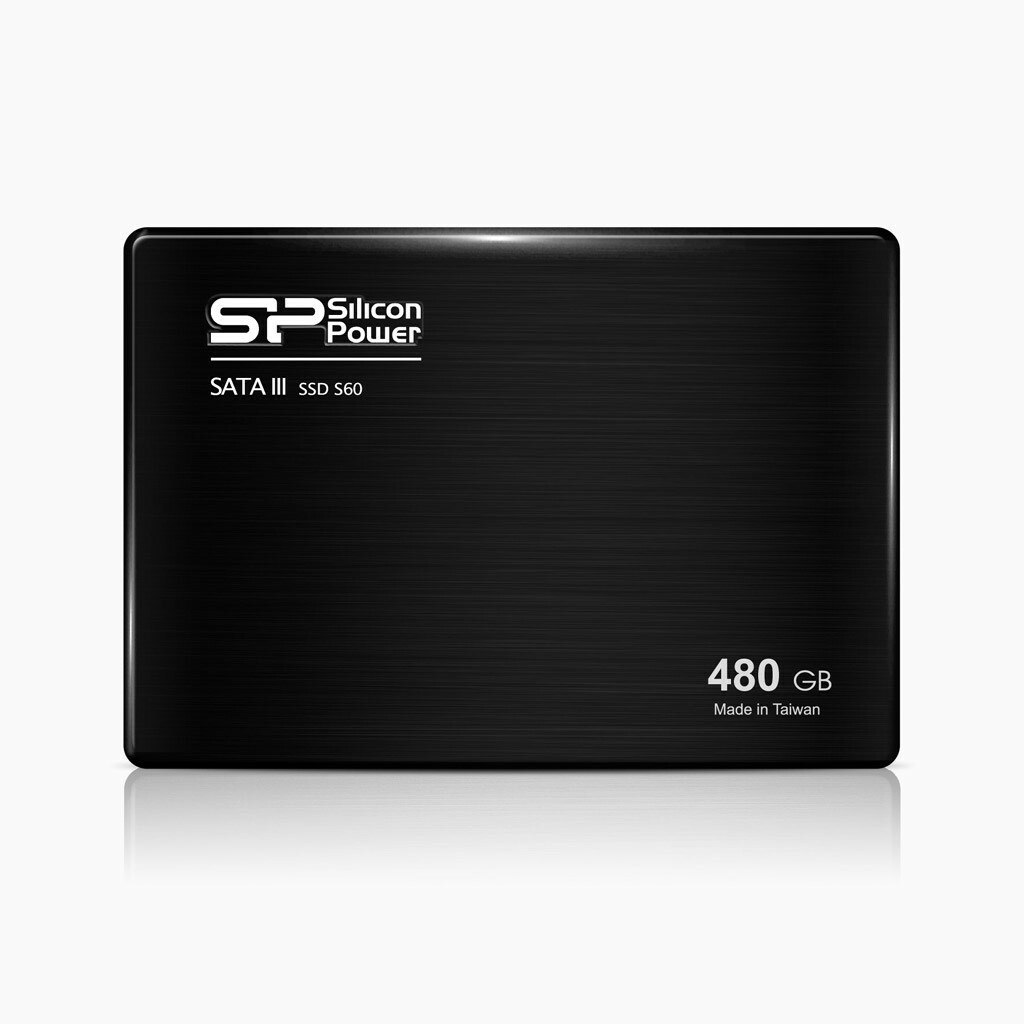 Silicon Power Slim 120 GB Solid State Drive - 2.5" Internal - SATA (SATA/600) - Black