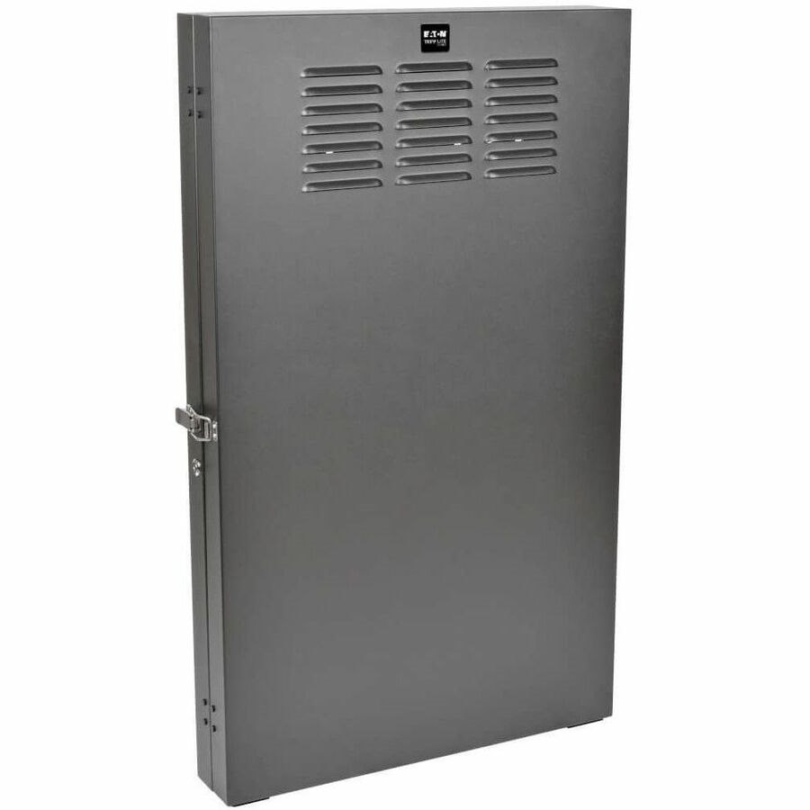 Eaton Tripp Lite Series SmartRack 2U Low-Profile Vertical-Mount Server-Depth Wall-Mount Rack Enclosure Cabinet