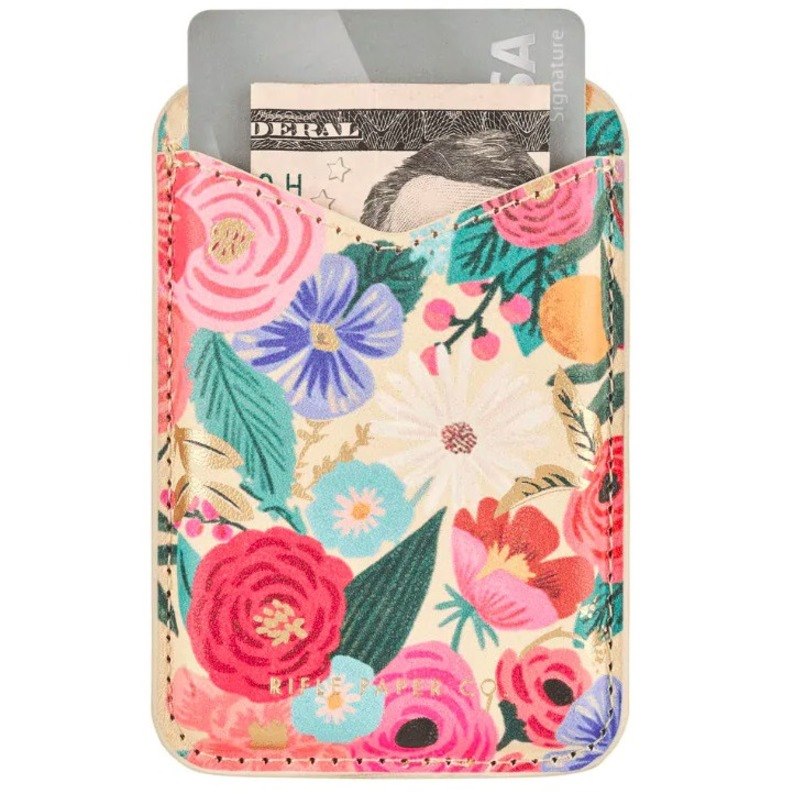 Case-mate Rifle Paper Co. MagSafe Card Holder (Garden Party Blush)