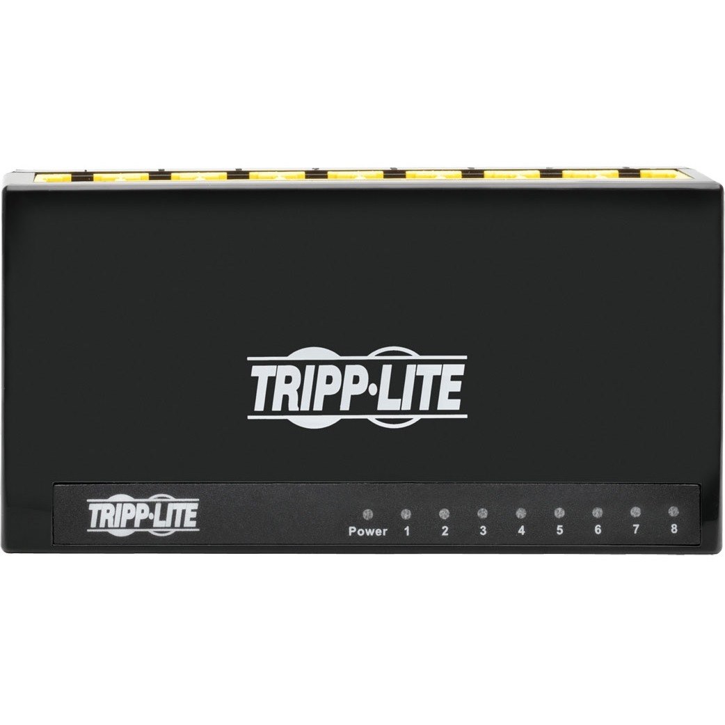 Tripp Lite by Eaton 8-Port Gigabit Ethernet Switch Desktop RJ45 Unmanaged Switch 10/100/1000 Mbps