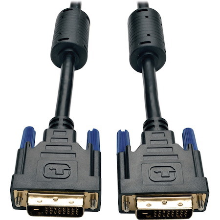 Eaton Tripp Lite Series DVI High Definition Dual Link Digital TMDS Monitor Cable (DVI-D M/M), 100 ft. (30.5 m)