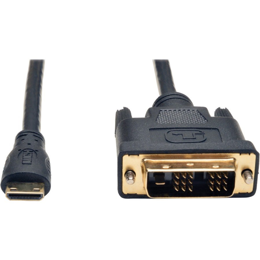 Eaton Tripp Lite Series Mini HDMI to DVI Adapter Cable (M/M), 10 ft. (3.1 m)