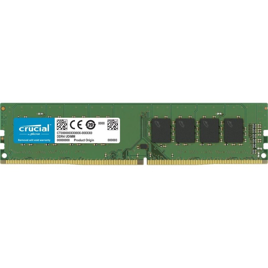 Crucial RAM Module - 8 GB (1 x 8GB) - DDR4-2400/PC4-19200 DDR4 SDRAM - 2400 MHz - CL17 - 1.20 V
