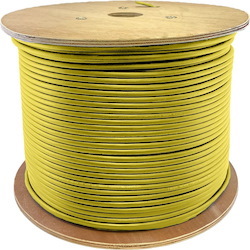 AddOn 1000ft Non-Terminated Yellow OM1 Duplex Fiber OFNR (Riser-Rated) Patch Cable