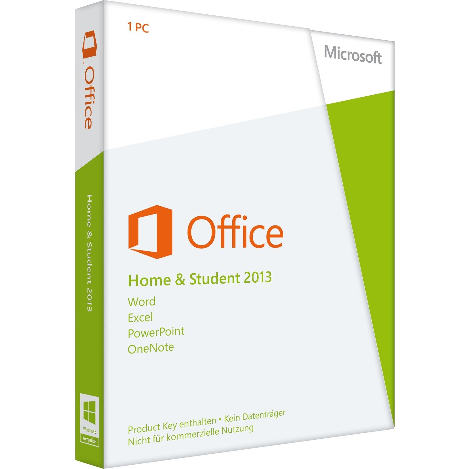 Microsoft- IMSourcing Office 2013 Home & Student 32/64-bit - License and Media - 1 PC