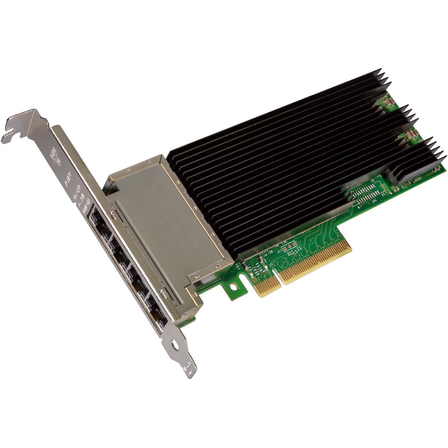 Intel X710 X710-T4 Gigabit Ethernet Card for Server - 10/100/1000Base-T - Plug-in Card