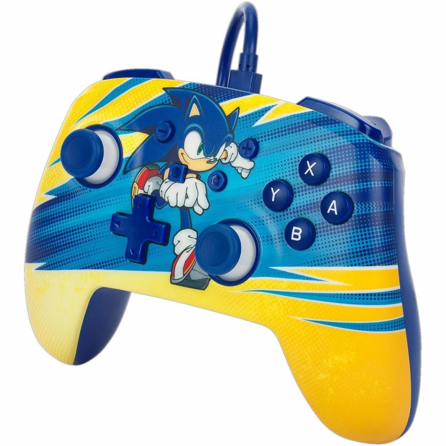 PowerA Enhanced Wired Controller for Nintendo Switch - Sonic Boost