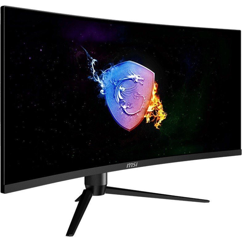 MSI Optix MAG342CQ 34" Class UW-QHD Curved Screen Gaming LCD Monitor - 21:9 - Black