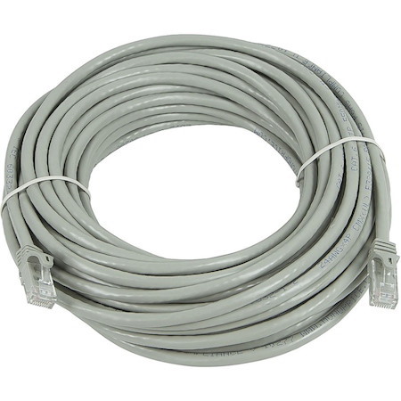 Monoprice FLEXboot Series Cat6 24AWG UTP Ethernet Network Patch Cable, 75ft Gray