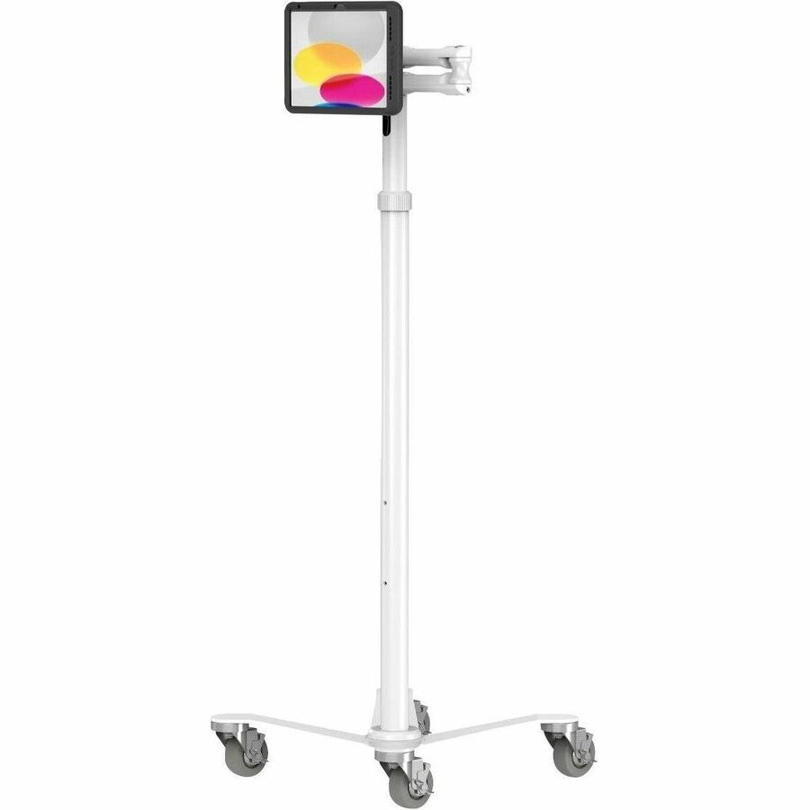 Compulocks iPad 10.9" 10th Gen PowerMove Medical Rolling Cart Extended