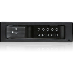 iStarUSA BPN-DE110HD Drive Bay Adapter for 5.25" - Serial ATA/600 Host Interface Internal - Black