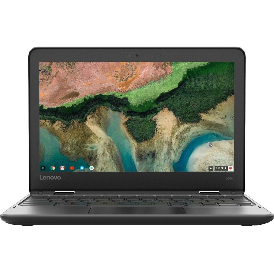Lenovo 300e Chromebook 2nd Gen 81MB006QUS 11.6" Touchscreen Chromebook - HD - 1366 x 768 - Intel Celeron N4120 Quad-core (4 Core) 1.10 GHz - 4 GB Total RAM - 32 GB Flash Memory - Black