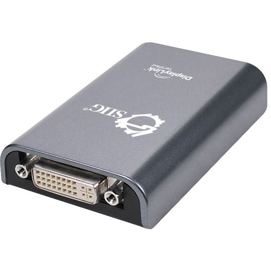 SIIG USB 2.0 to DVI/VGA Pro Graphic Adapter - 1 Pack