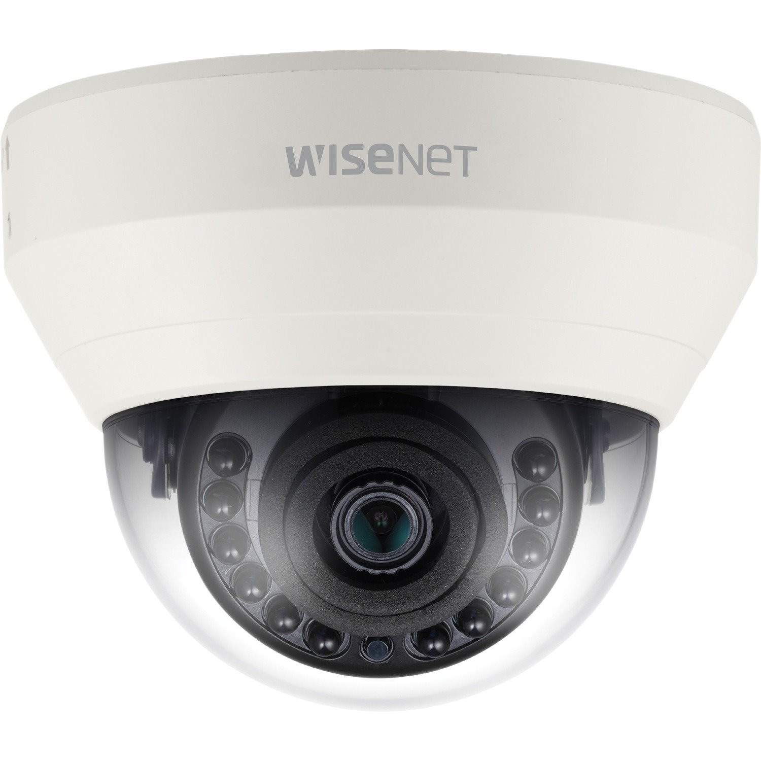 Wisenet HCD-6020R HD Surveillance Camera - Color - Dome - Ivory