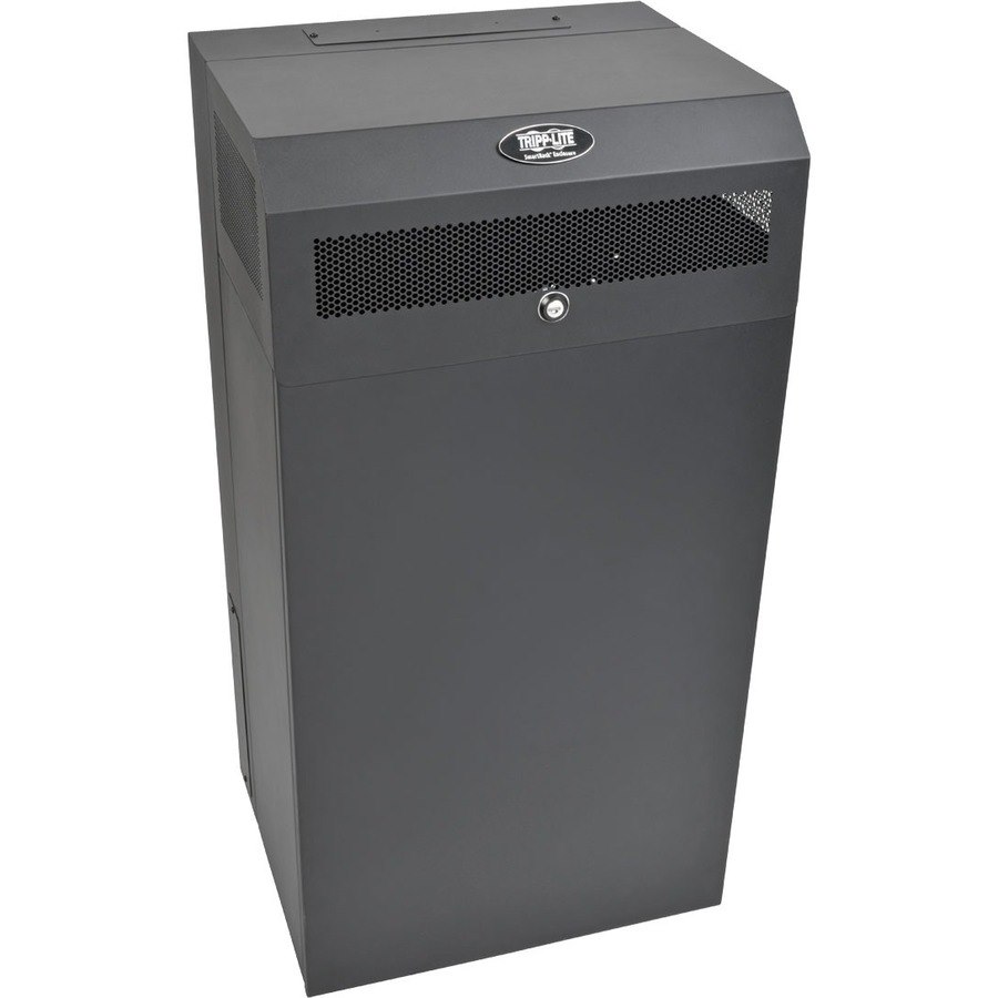 Eaton Tripp Lite Series SmartRack 12U Low-Profile Vertical-Mount Wall-Mount Small Server Rack Enclosure