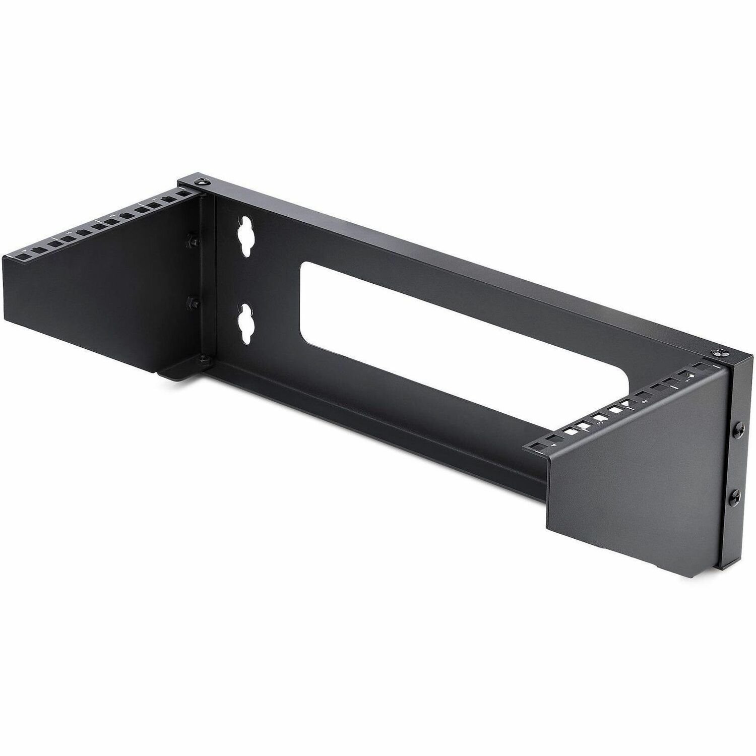 StarTech.com 4U Vertical Wall-Mount Bracket For 19-Inch Rack Mountable Equipment, 121lb/55kg Capacity, For Patch Panels/Servers/Networking