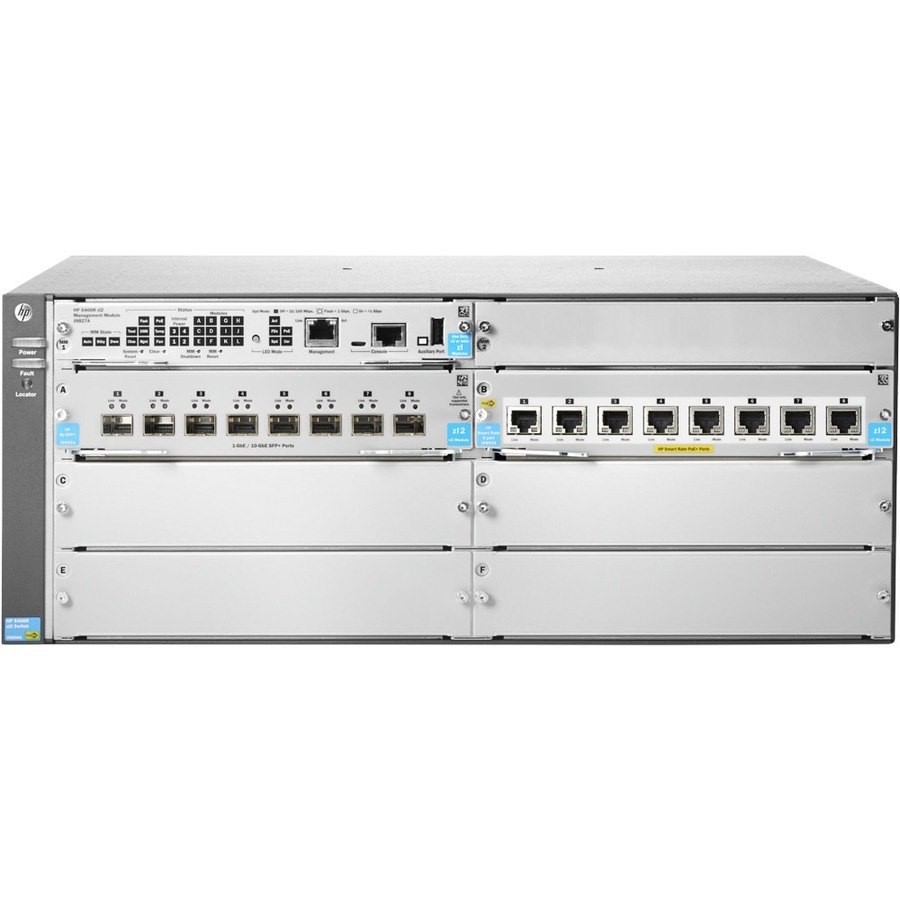 Aruba 5400R zl2 8 Ports Manageable Layer 3 Switch - Gigabit Ethernet, 10 Gigabit Ethernet - 1000Base-X, 10GBase-X